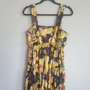 Gianni Bini Fruit Sun Dress S